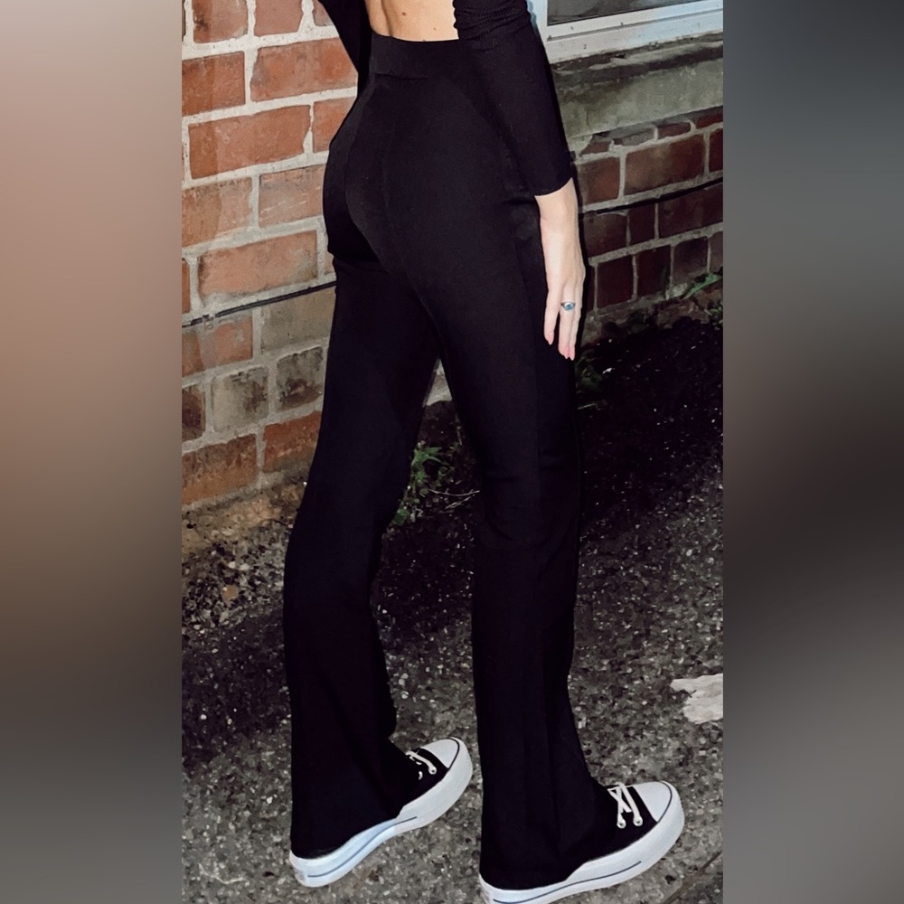 Size 0 Princess Polly Black Pants Worn Twice